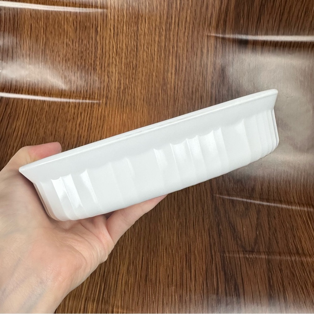 Corning Ware Vintage F-15-B // 475ml Baking Dish Oval French White // Small